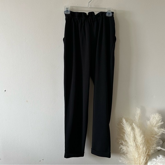 AF STUDIO Black Belted Pants - Picture 2 of 5